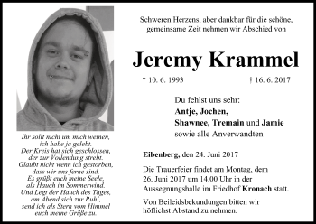 Anzeige von Jeremy Krammel von MGO