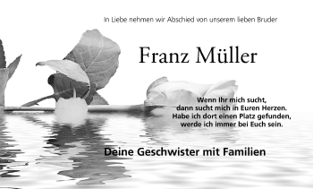 Anzeige von Franz Müller von MGO