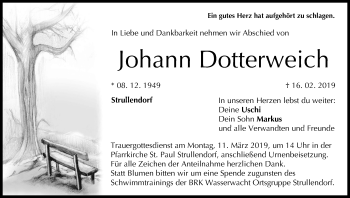 Anzeige von Johann Dotterweich von MGO