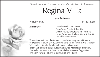 Anzeige von Regina Villa von MGO