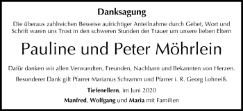 Anzeige von Pauline Möhrlein von MGO