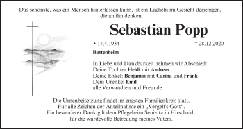 Anzeige von Sebastian Popp von MGO