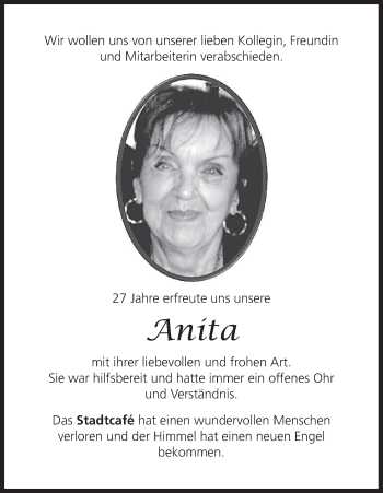 Anzeige von Anita  von MGO