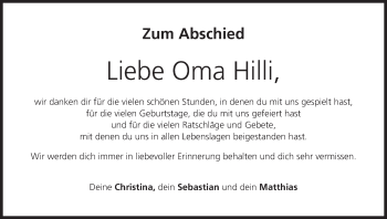 Anzeige von Hilli  von MGO