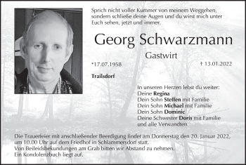 Anzeige von Georg Schwarzmann von MGO