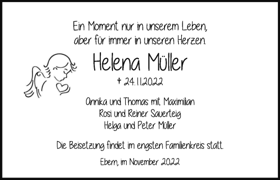 Anzeige von Helena Müller von MGO