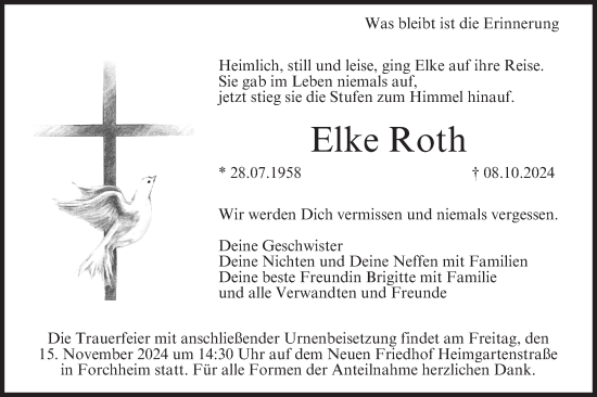 Anzeige von Elke Roth von MGO