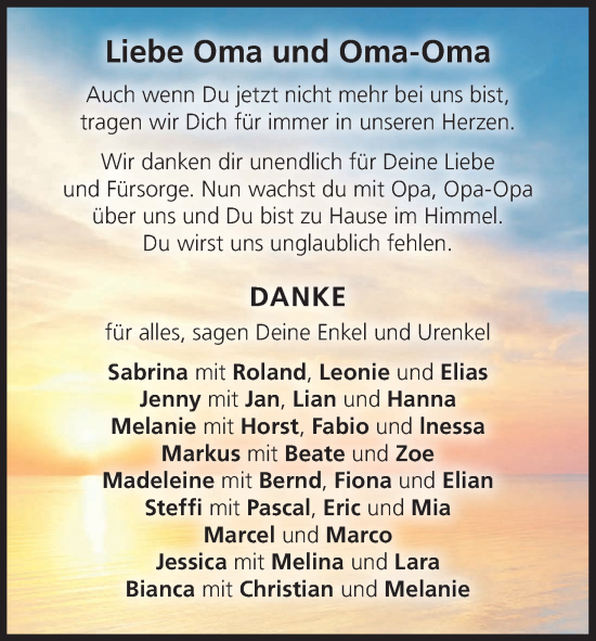 Anzeige von Oma  von MGO