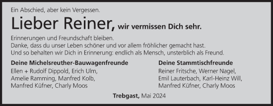 Anzeige von Reiner  von MGO