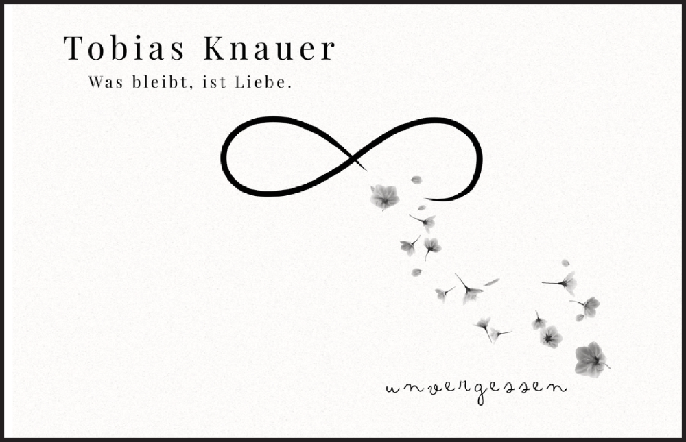  Traueranzeige für Tobias Knauer vom 24.12.2025 aus MGO