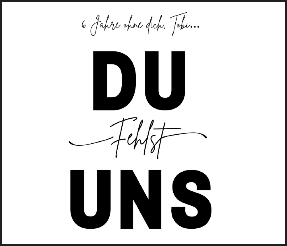  Traueranzeige für Tobias Knauer vom 29.08.2025 aus MGO